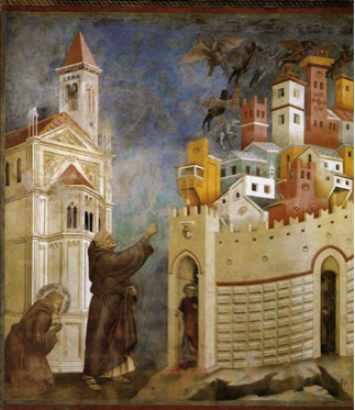 Exorcism of the Demons of Arezzo. 1297 - 1299